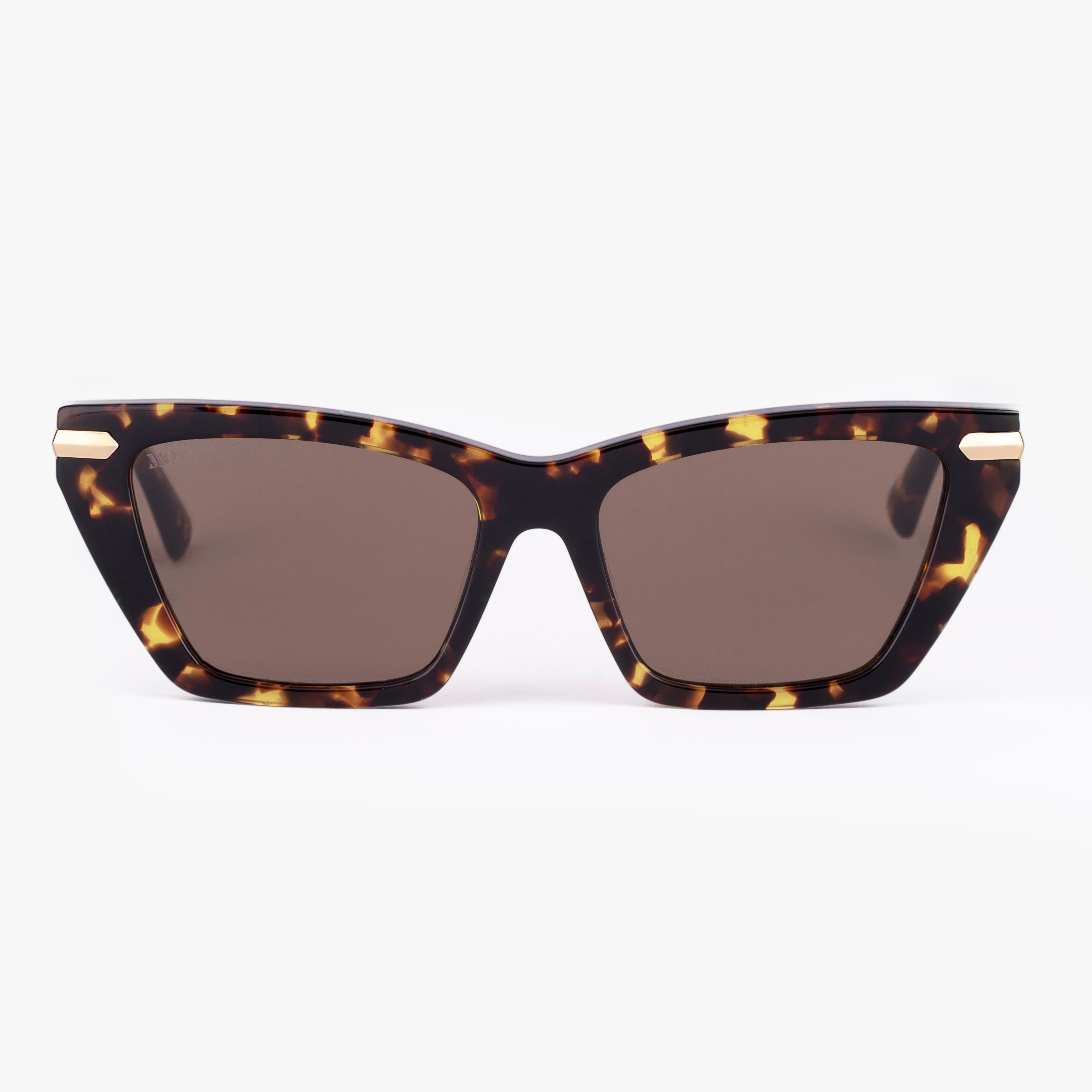 Elle Sunglasses Brown Tortoise Cat Eye Frame