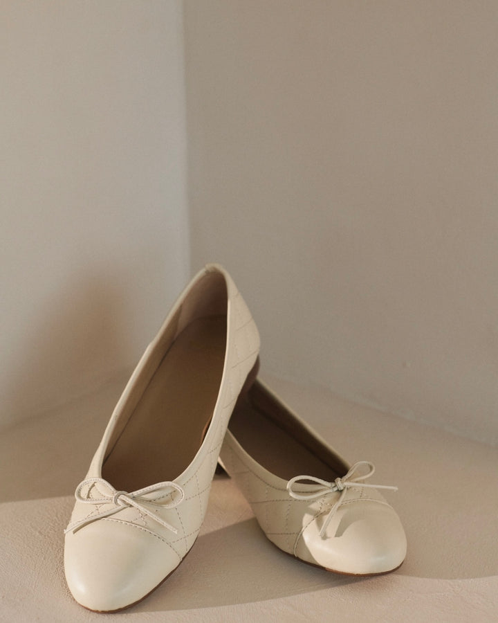 AUDREY - CREAM QUILTED