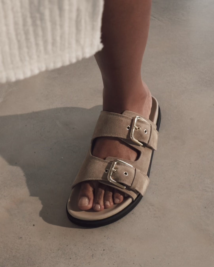 JAMIE - TAUPE SUEDE